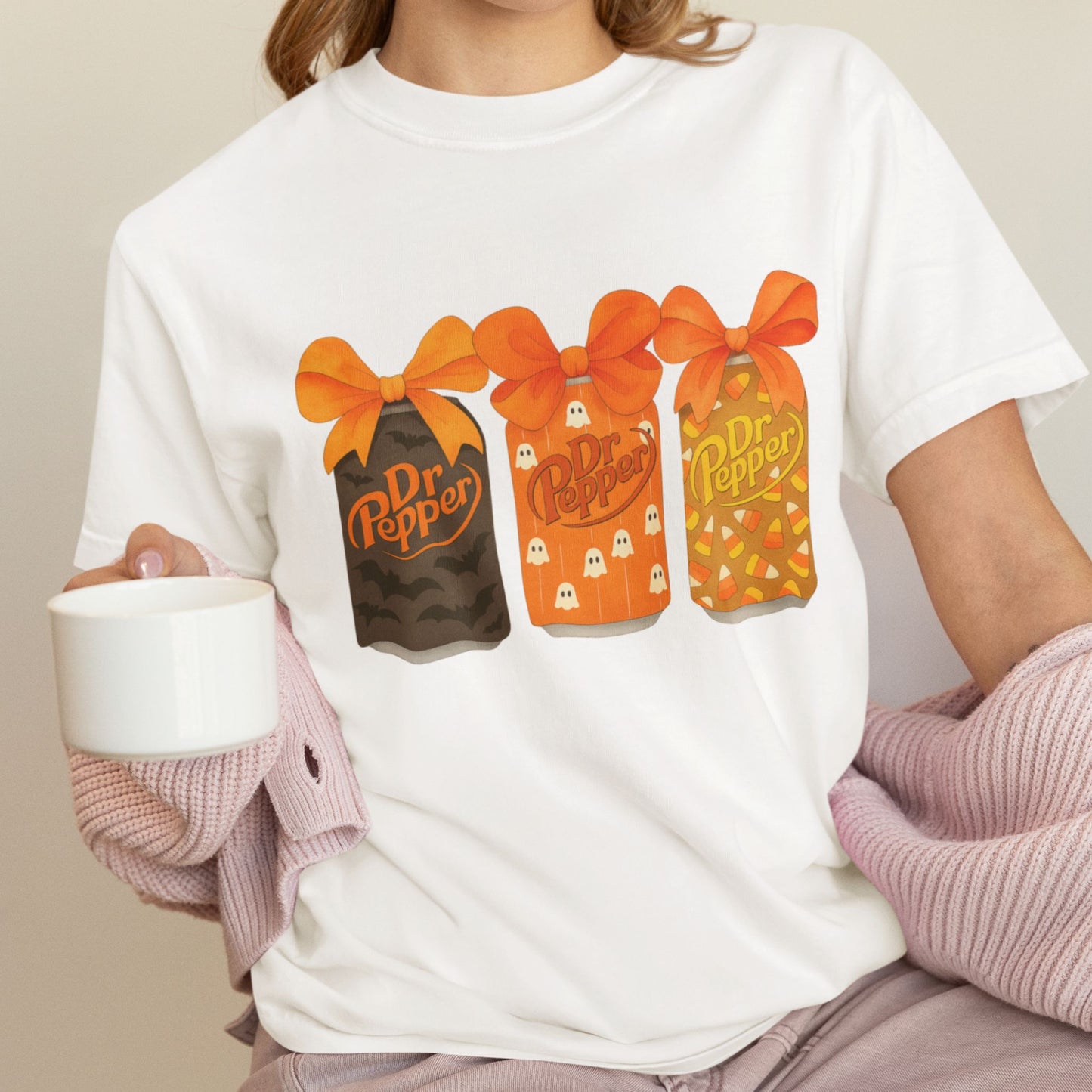 Dr Pepper Halloween T-Shirt – Spooky Soda Can Graphic Tee