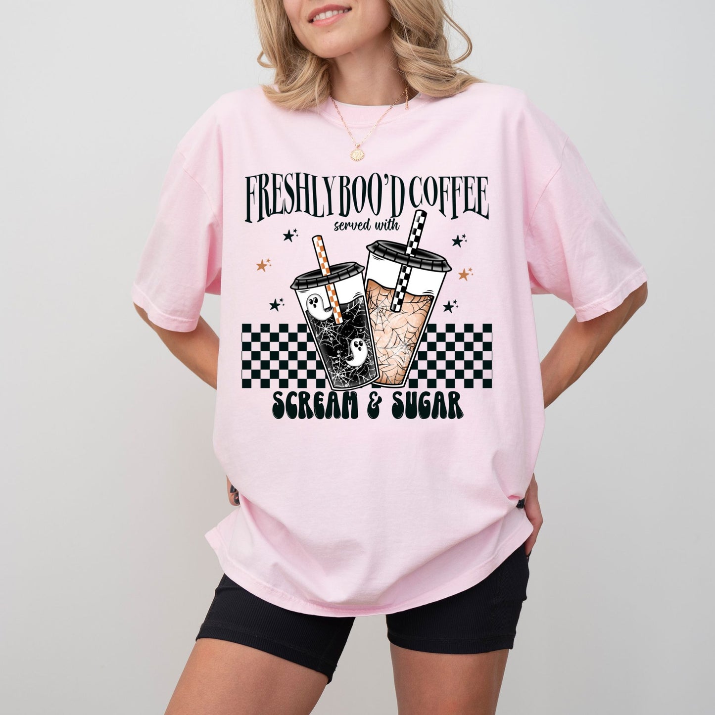 Freshly Boo’d Coffee Halloween T-Shirt