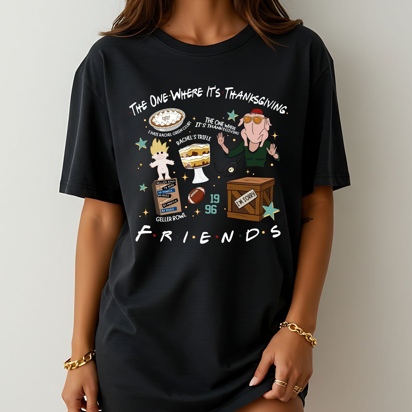 The One Where It’s Thanksgiving Shirt — Funny Friendsgiving Graphic Tee