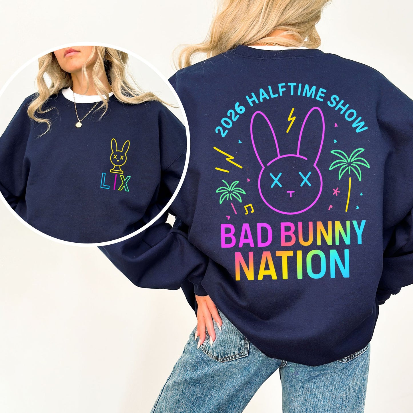 Bad Bunny Nation 2026 Halftime Show Sweatshirt
