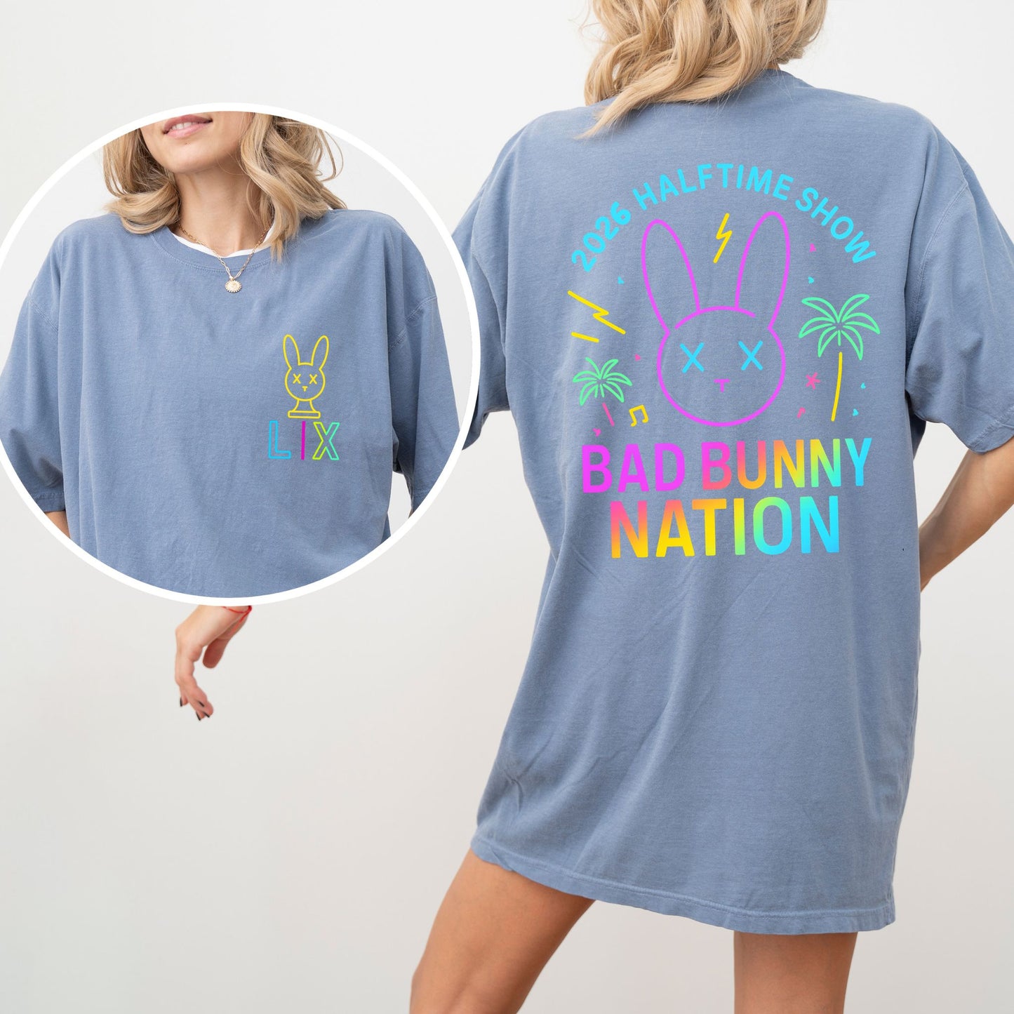 Bad Bunny Nation 2026 Halftime Show T-Shirt