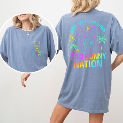 Bad Bunny Nation 2026 Halftime Show T-Shirt