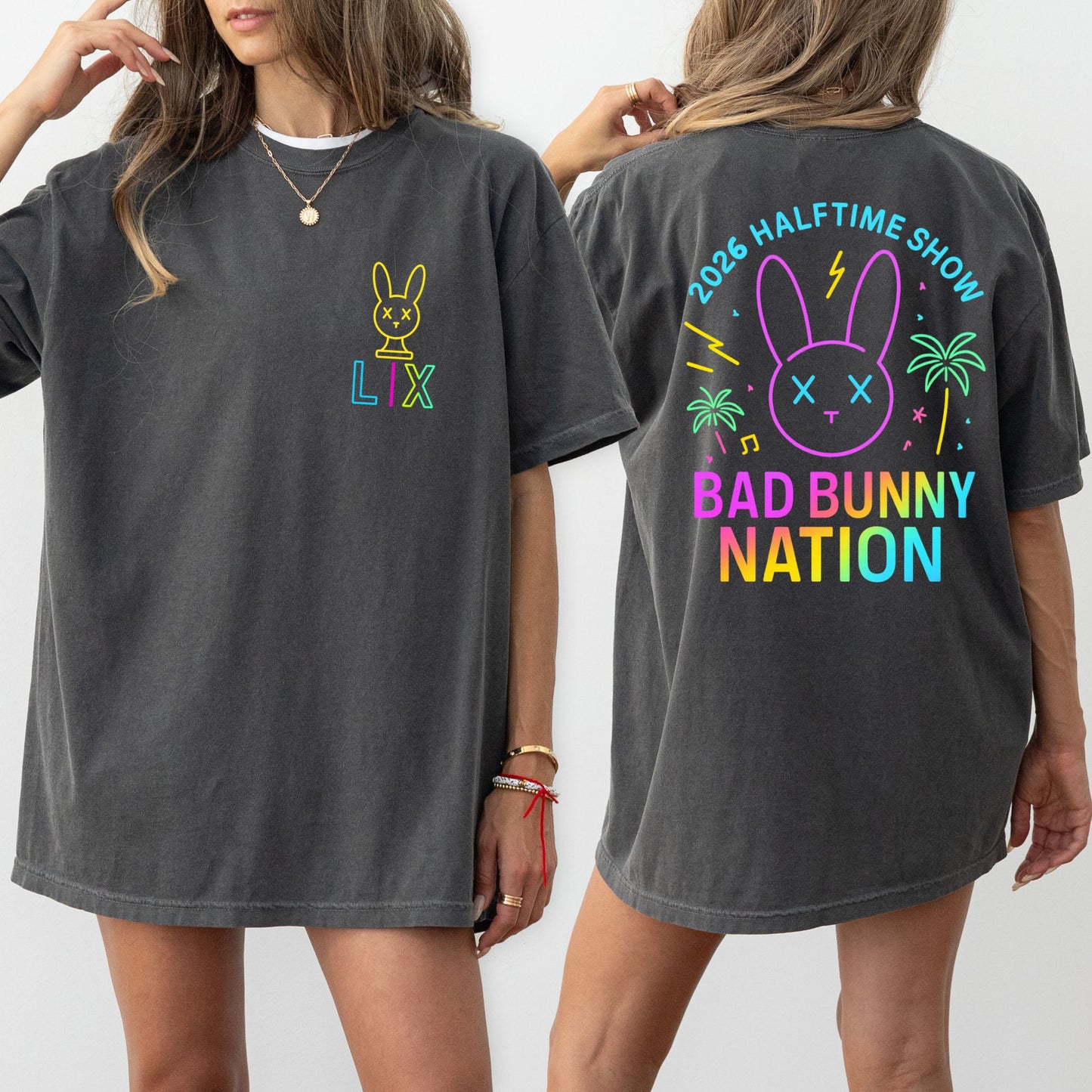 Bad Bunny Nation 2026 Halftime Show T-Shirt