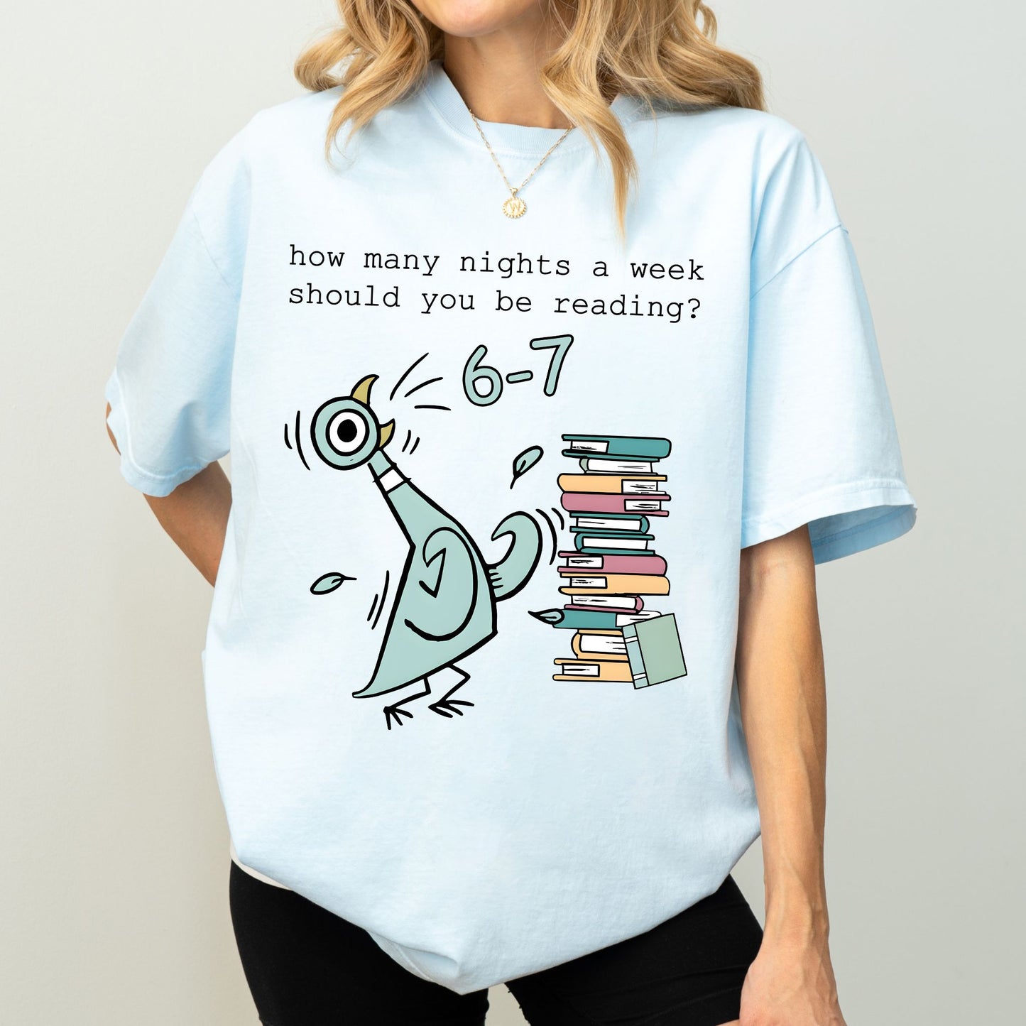 6–7 Reading Nights Tee – Funny Book Lover Comfort Colors® Shirt