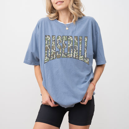 Baseball Camo T-Shirt, Game Day Baseball Shirt