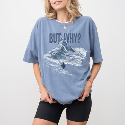But Why? Penguin T-Shirt, Nihilist Penguin Graphic Tee