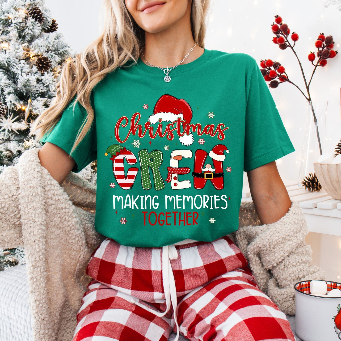 Christmas Crew Matching Family Shirts – Making Memories Together