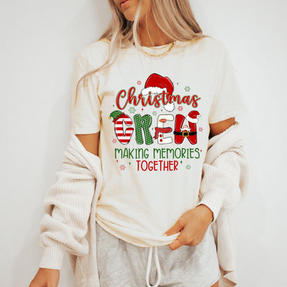 Christmas Crew Matching Family Shirts – Making Memories Together