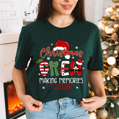 Christmas Crew Matching Family Shirts – Making Memories Together