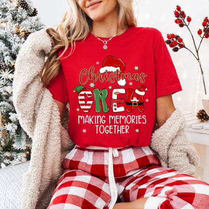 Christmas Crew Matching Family Shirts – Making Memories Together