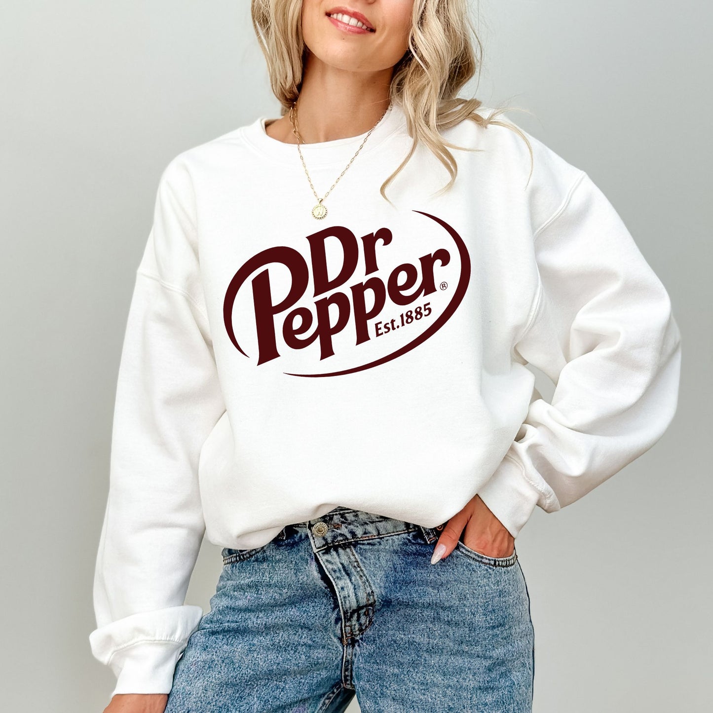Dr Pepper Classic Logo Sweatshirt