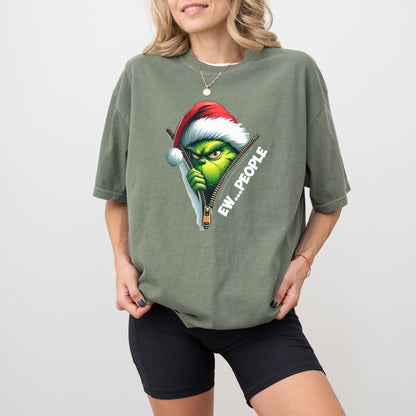 Ew… People Grumpy Christmas T-Shirt | Funny Holiday Tee