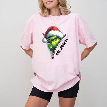 Ew… People Grumpy Christmas T-Shirt | Funny Holiday Tee