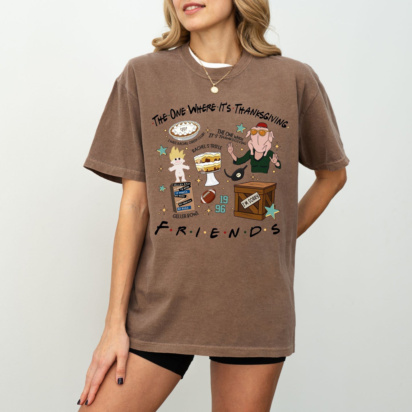 The One Where It’s Thanksgiving Shirt — Funny Friendsgiving Graphic Tee
