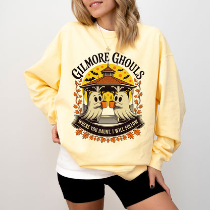 Gilmore Ghouls Ghost Coffee Sweatshirt