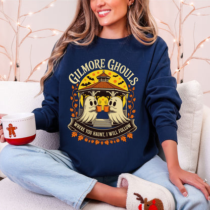 Gilmore Ghouls Ghost Coffee Sweatshirt