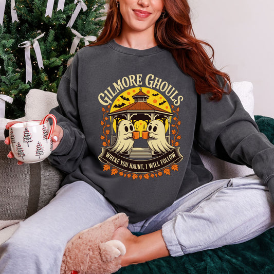 Gilmore Ghouls Ghost Coffee Sweatshirt