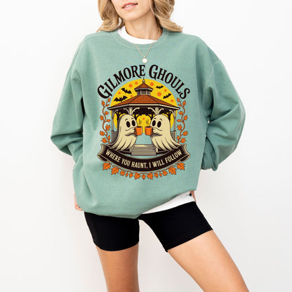 Gilmore Ghouls Ghost Coffee Sweatshirt
