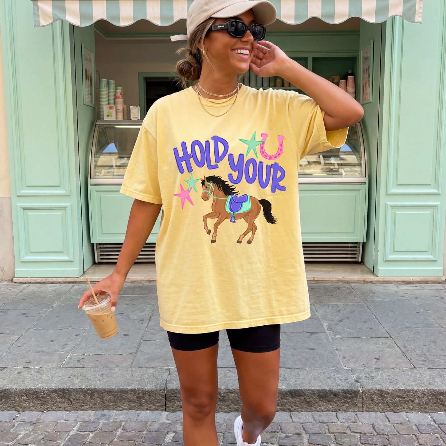 Hold Your Horses Shirt, Funny Horse Lover Tee, Western Graphic Shirt