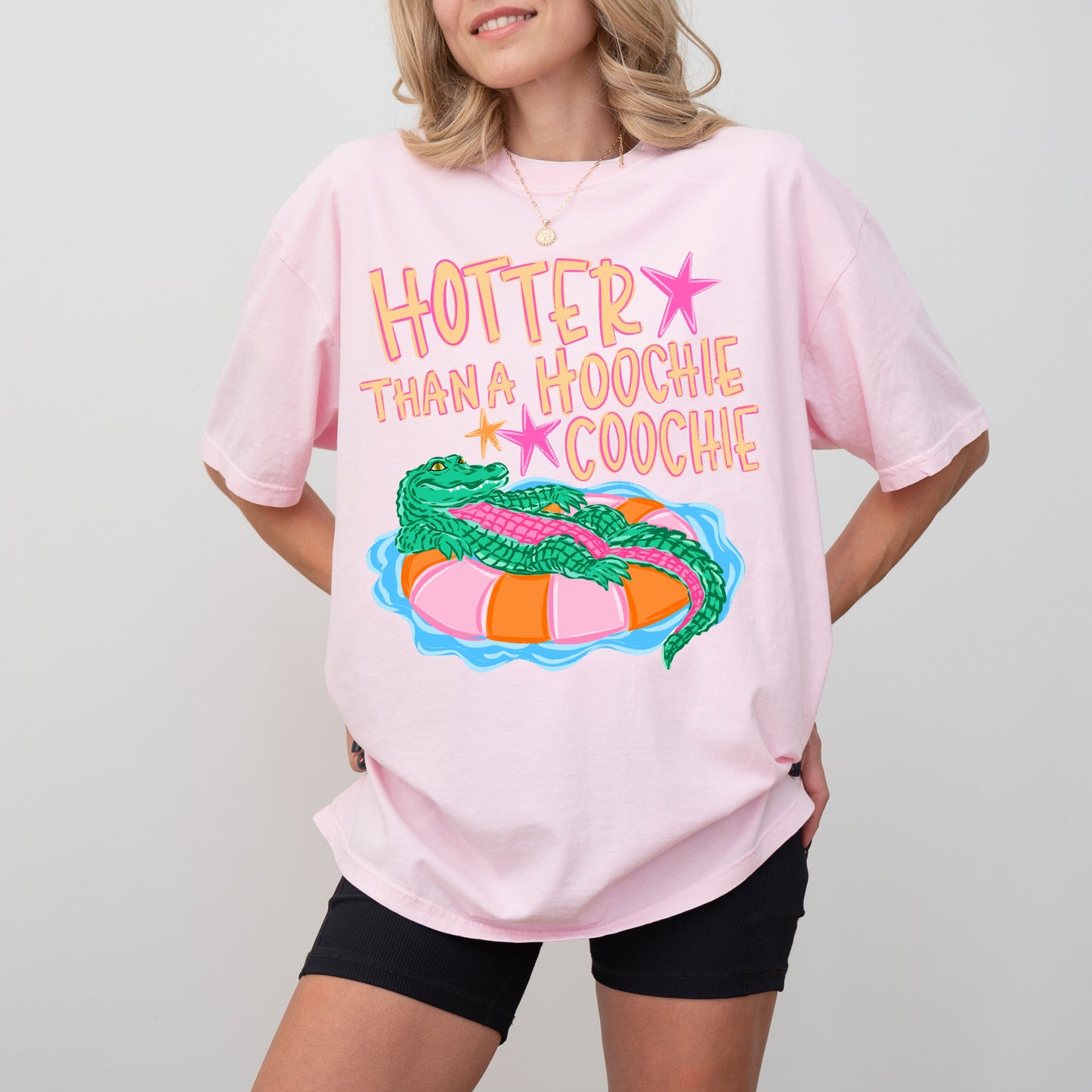 Hotter Than A Hoochie Coochie Shirt, Funny Southern Graphic Tee