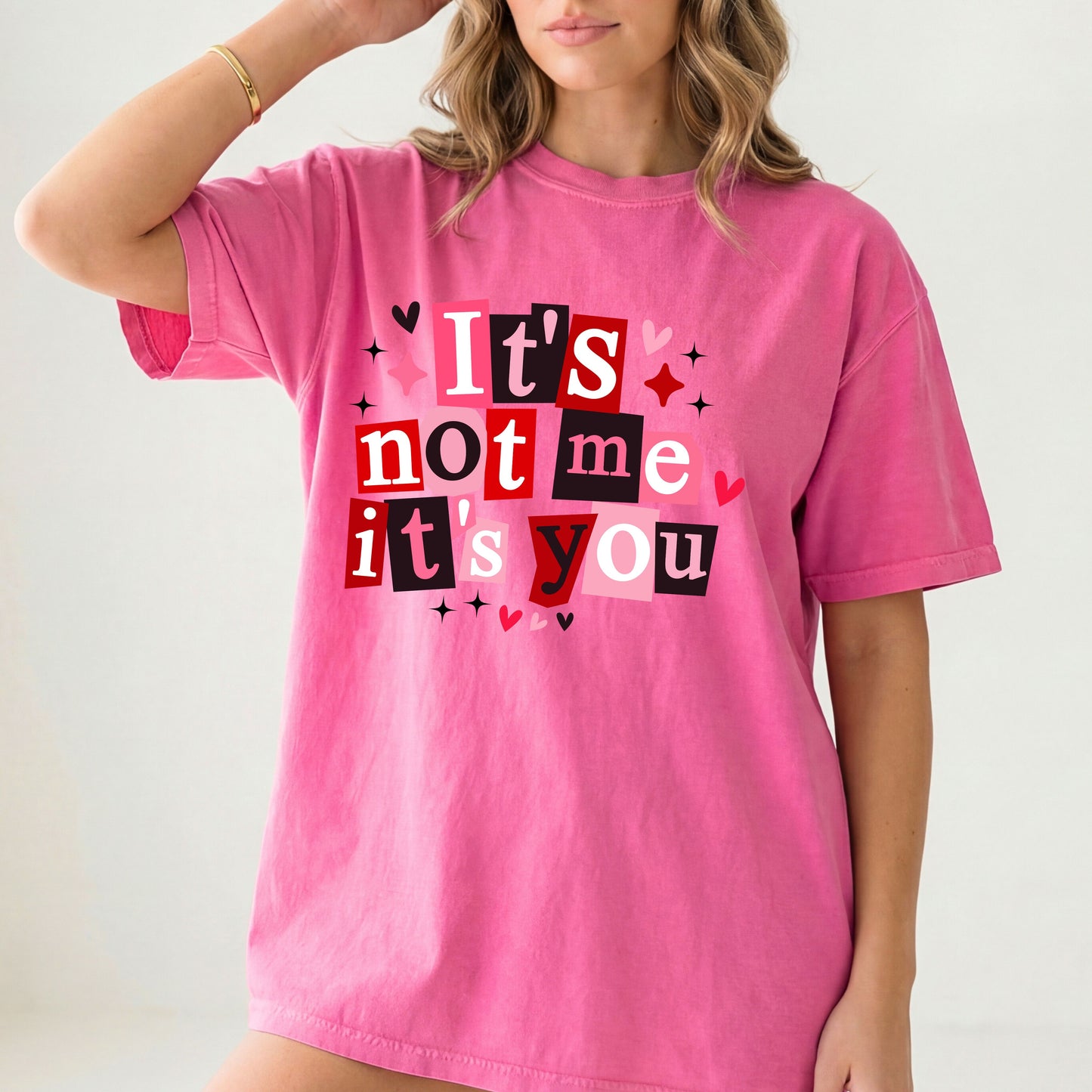 It’s Not Me It’s You T-Shirt, Funny Valentine Graphic Tee, Anti Valentine Shirt