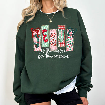Jesus Is The Reason For The Season Christmas Sweatshirt