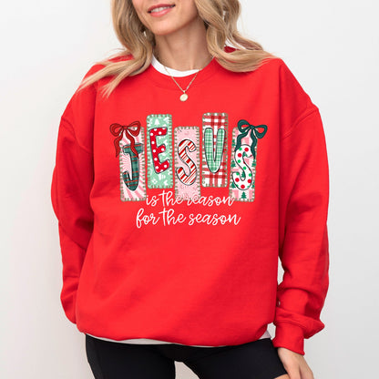 Jesus Is The Reason For The Season Christmas Sweatshirt