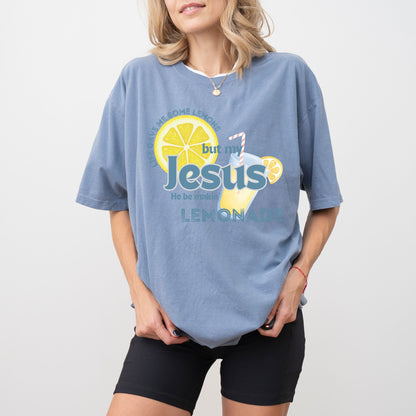 Jesus Makes Lemonade T-Shirt – Faith Based Christian Comfort Colors® Tee