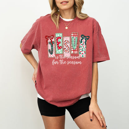 Jesus Is The Reason For The Season Comfort Colors® T-Shirt