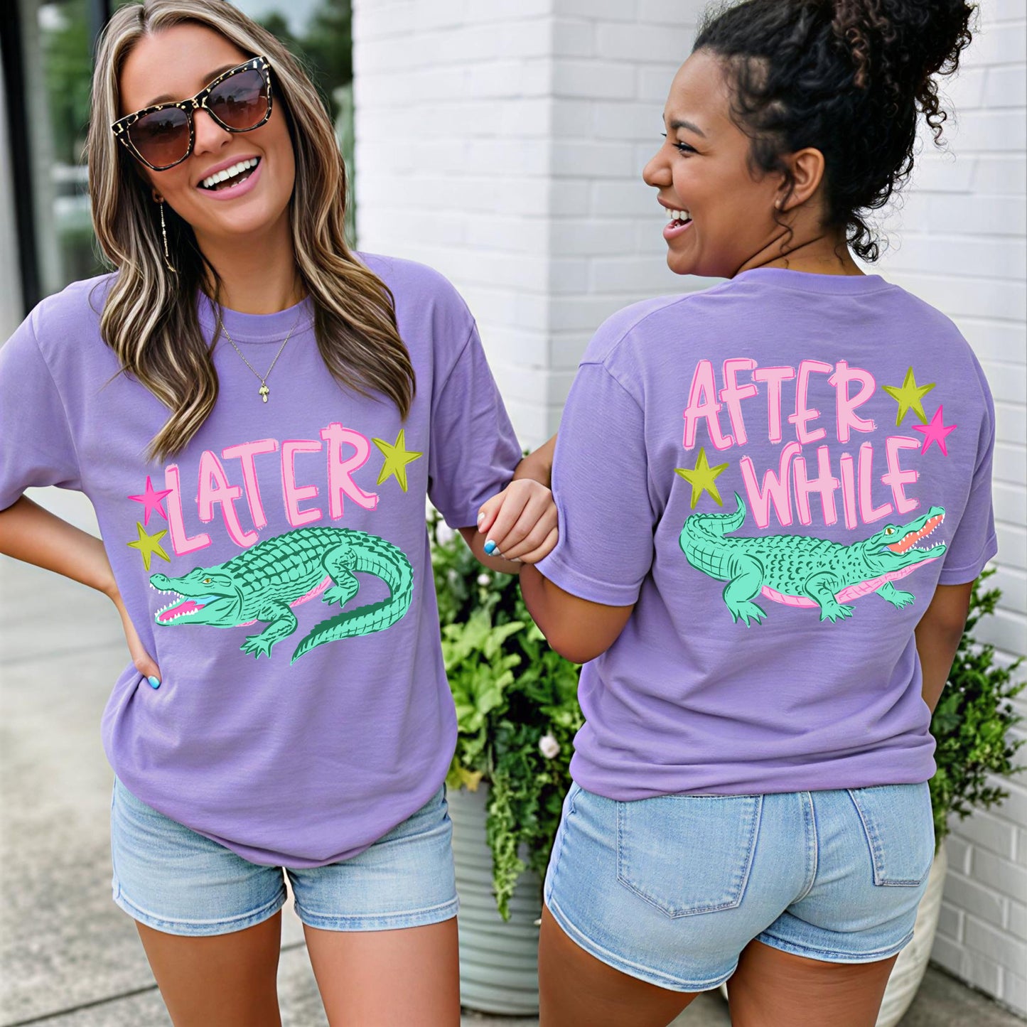 Later Gator After While Shirt, Funny Summer Vacation Tee