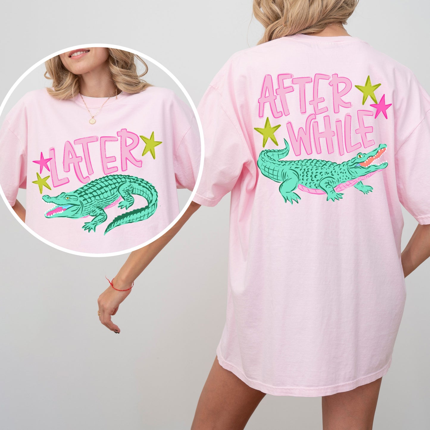 Later Gator After While Shirt, Funny Summer Vacation Tee