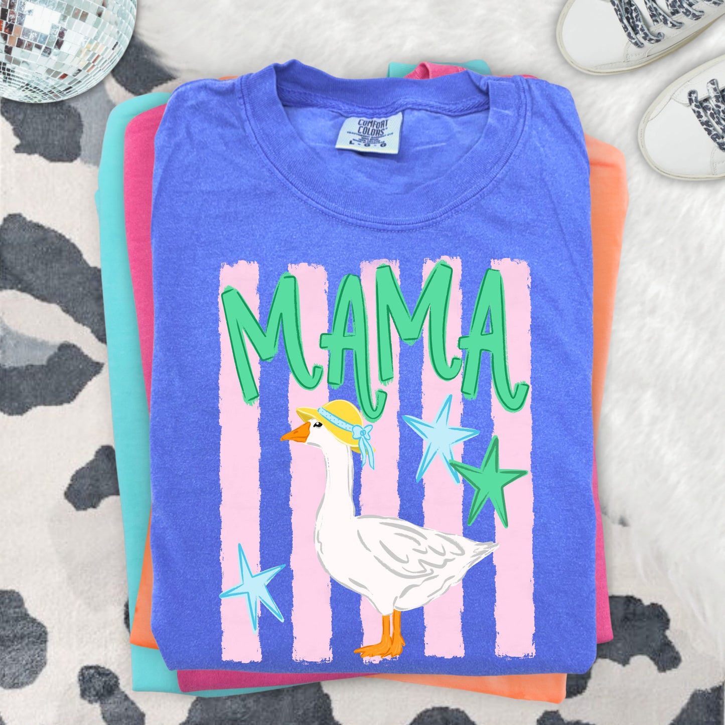 Mama Goose Shirt, Funny Mom Shirt, Summer Mom Tee, Gift For Mom