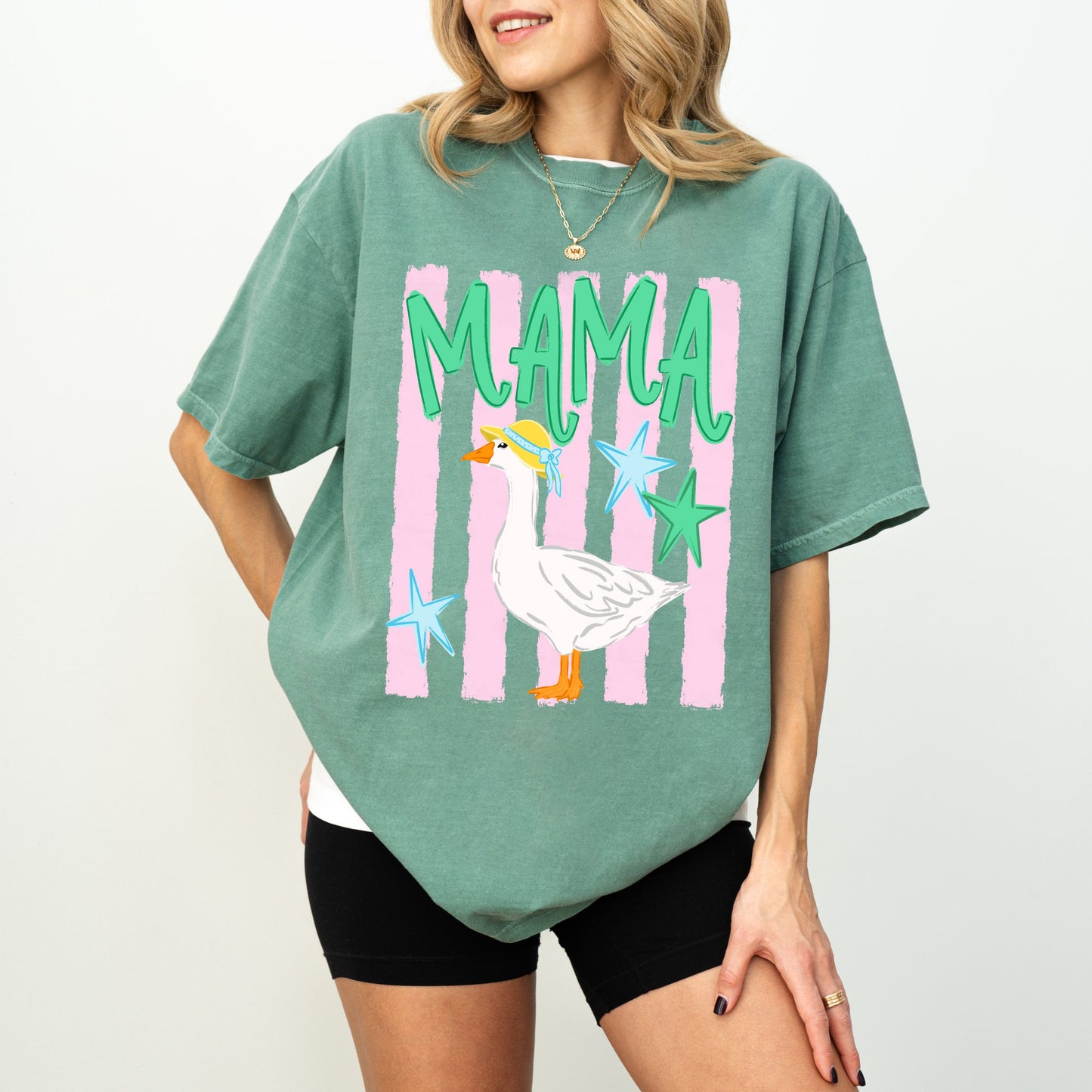 Mama Goose Shirt, Funny Mom Shirt, Summer Mom Tee, Gift For Mom