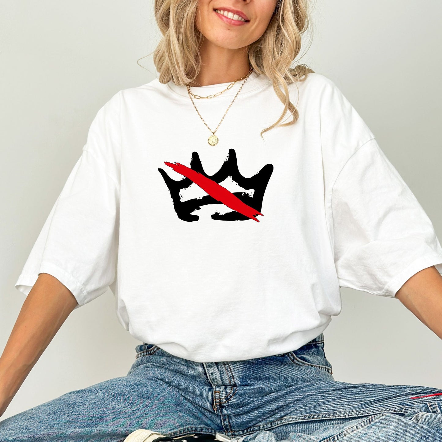 No Kings in America Shirt – Unisex Political Graphic T-Shirt