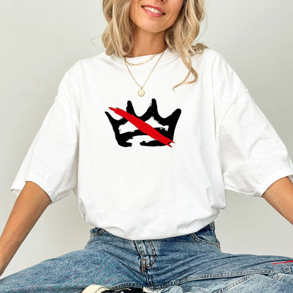 No Kings in America Shirt – Unisex Political Graphic T-Shirt