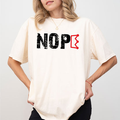 Comfort Colors® Nope Crown Shirt – Liberty & Justice Graphic Tee