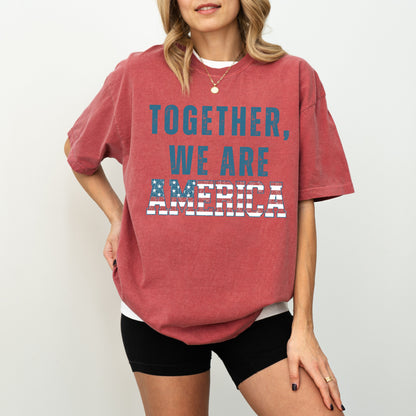 Together We Are America Graphic T-Shirt
