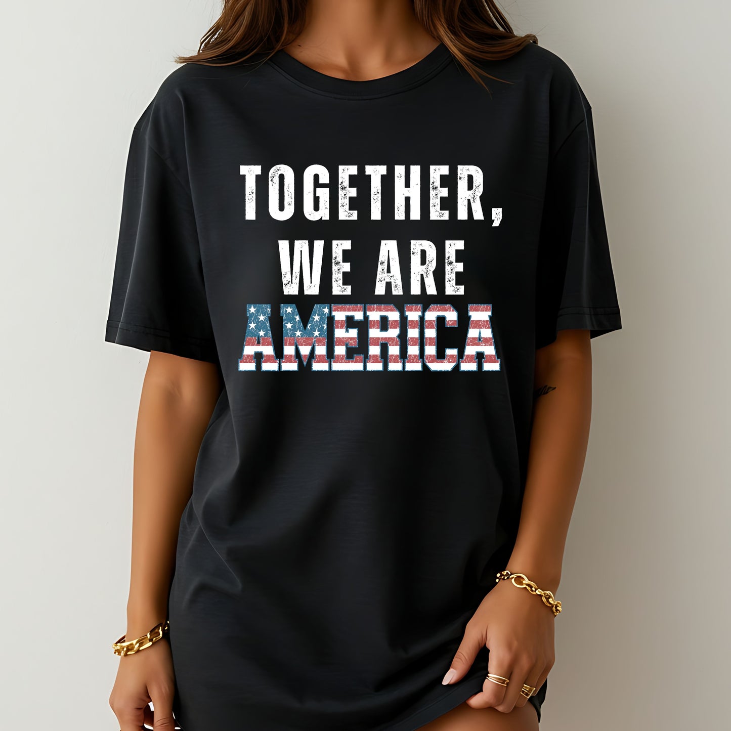Together We Are America Graphic T-Shirt